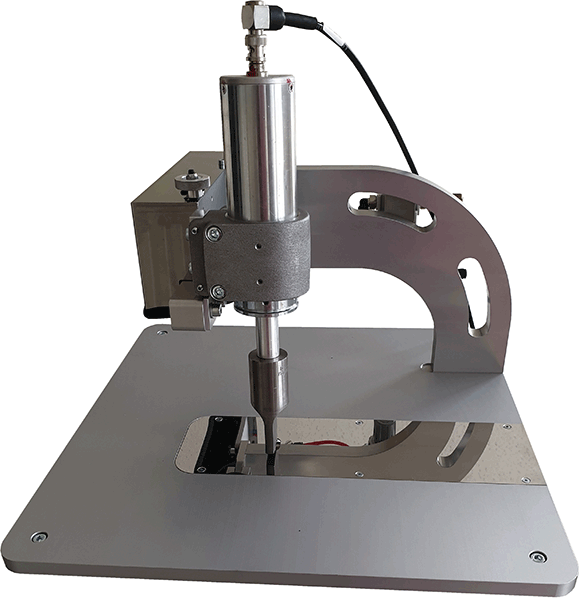 Manual ultrasonic welding station