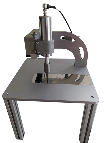 Manual ultrasonic welding station